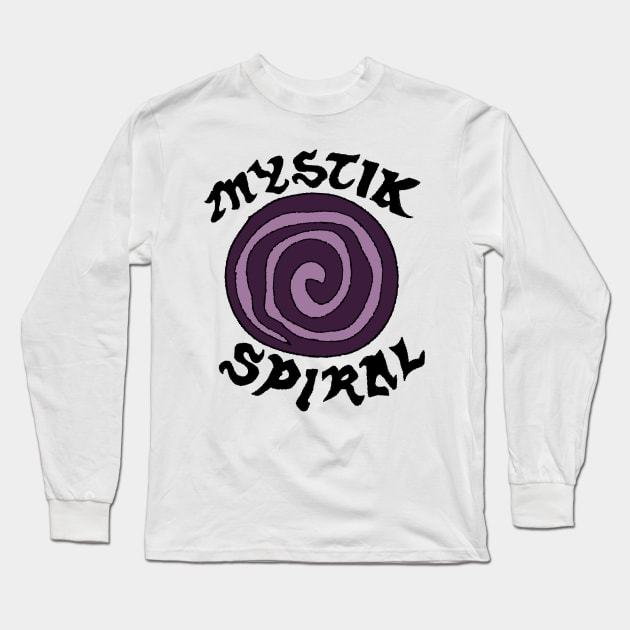 Mystik Spiral Long Sleeve T-Shirt by popcultureclub